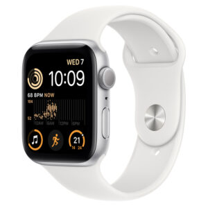 Apple Watch SE Silver Aluminum Case with Sport Band 40mm GPS – NEW