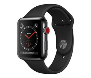 Apple Watch Series 3 GPS + Cellular (Thép/38mm) – Like new