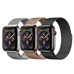Apple Watch Series 4 GPS+Cellular (Thép/40mm/Milan) – New