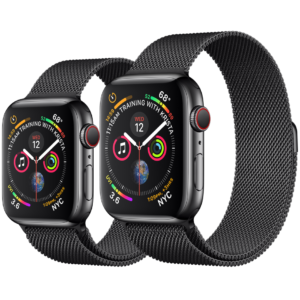 Alternative view of Apple Watch Series 4 GPS+Cellular (Thép/44mm/Milan) – New