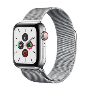 Alternative view of Apple Watch Series 5 GPS + Cellular ( Thép/40mm/Milan )