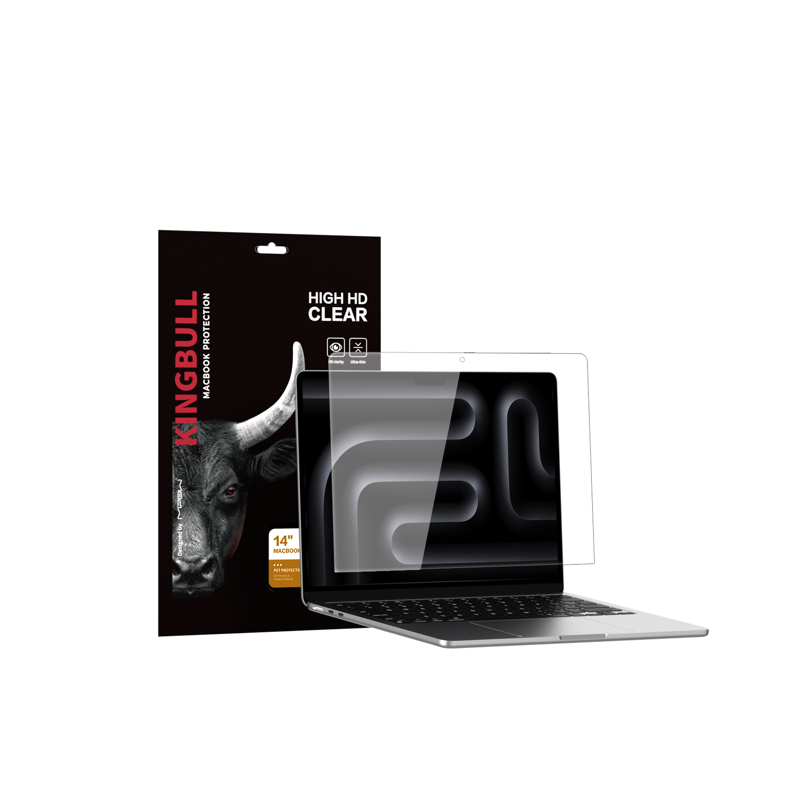 Bộ dán Full MiPow Kingbull MacBook Air M4 13.6 inch