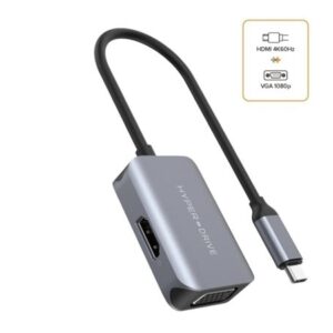 Cáp chuyển HyperDrive 4K 2 in 1 Type-C to HDMI/VGA  (HDC2HV)