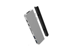 Cáp chuyển HyperDrive 7 in 2 Type-C to HDMI/USB-C/USB 3.0/SD/TF (HD28C)