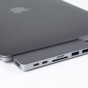 Cáp chuyển HyperDrive 7 in 2 Type-C to HDMI/USB-C/USB 3.1/SD/TF ( GN28B)