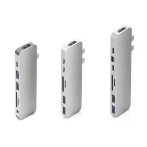 Cáp chuyển HyperDrive 8 in 2 Type-C to HDMI/USB-C/USB 3.1/SD/TF/Mini Displayport