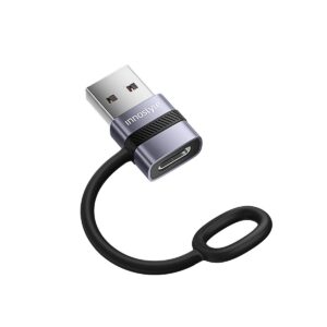 Cáp chuyển OTG Innostyle FlexLink USB-A to C Female Silicone Tape – NEW
