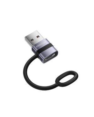 Cáp chuyển OTG Innostyle FlexLink USB-A to C Female Silicone Tape – NEW