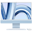 Alternative view of iMac 2023 24 inch Retina 4.5K Apple M3 16GB RAM 512GB SSD 8-Core GPU – Like New