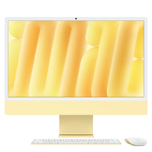 Alternative view of iMac 2024 24 inch Retina 4.5K Apple M4 16GB RAM 256GB SSD 8-Core GPU – Refurbished
