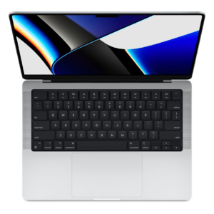 Alternative view of MacBook Pro 2021 14 inch Apple M1 MAX 10-Core CPU 32-Core GPU 32GB RAM 512GB SSD – Like New