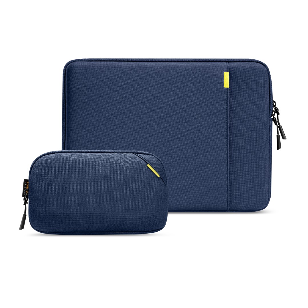 Túi chống sốc Tomtoc A13 Protective kèm Túi phụ kiện for Macbook Pro 14-inch - Ảnh 4